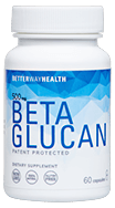 Single Better Way Health Beta Glucan 60 capsule bottle