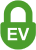 Extended validation logo for extra privacy and security